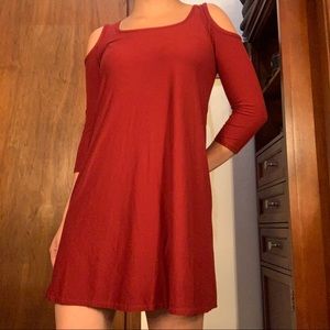 Planet Gold flowy dress